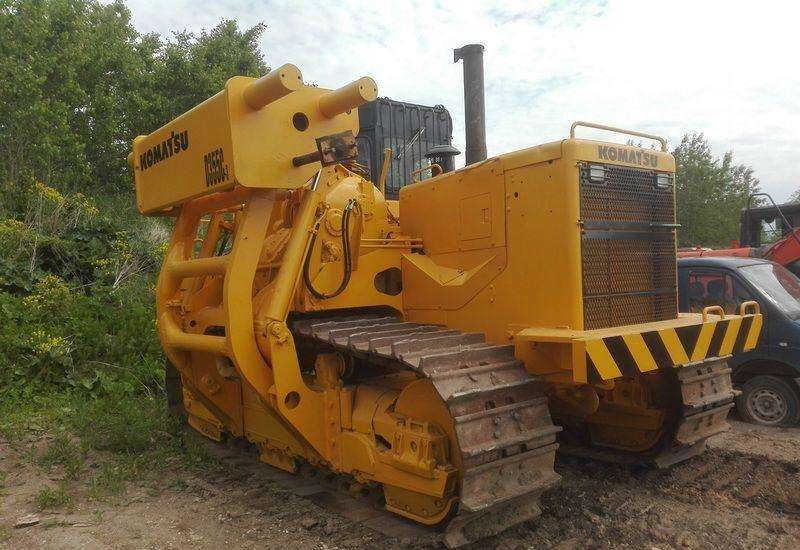 Трубоукладчик komatsu d355c фото