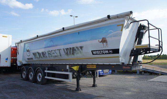 Самосвальный полуприцеп wielton 33 м3