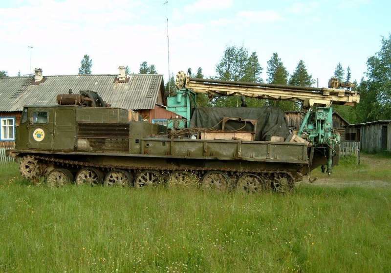 Гусеничные вездеходы атс-59