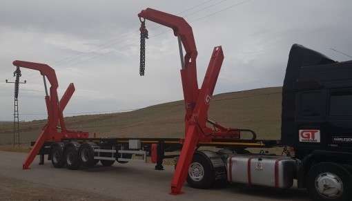 Контейнеровоз с боковой загрузкой