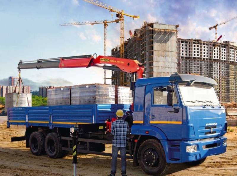 КамАЗ 65115-3094-50 с КМУ, 2021