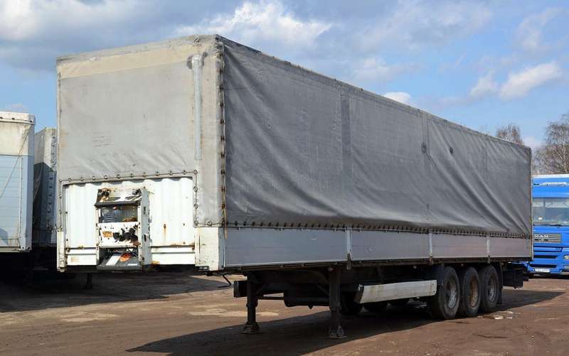 Бортовой тентованный krone SD, 2008 г.в