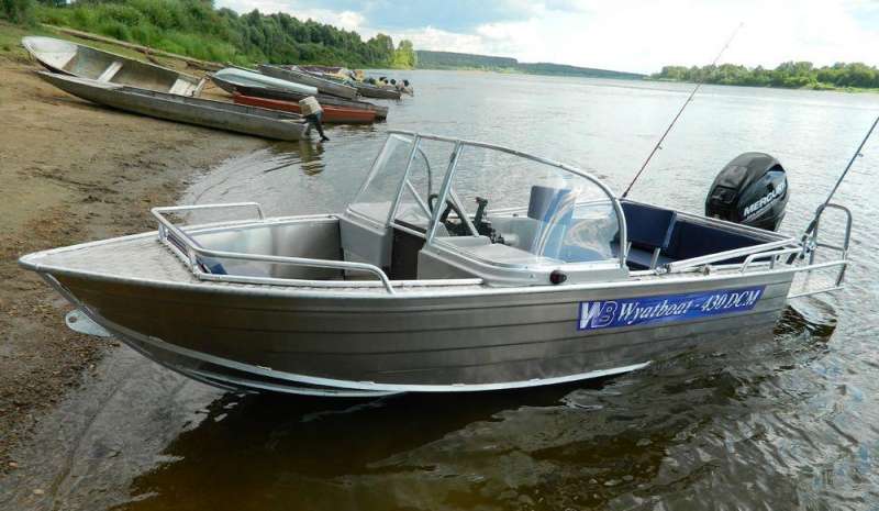 Новый алюминиевый катер Wyatboat 430 DCM в наличии