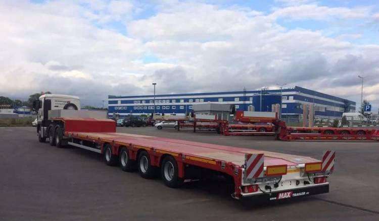 Полуприцеп трал (тяжеловоз) Max Trailer Max100, 2022