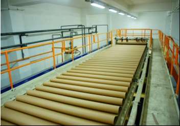 Линия по производству гофрокартона