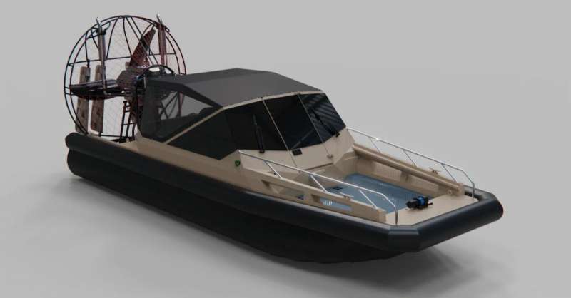 Аэролодка Север 650 Рестайлинг