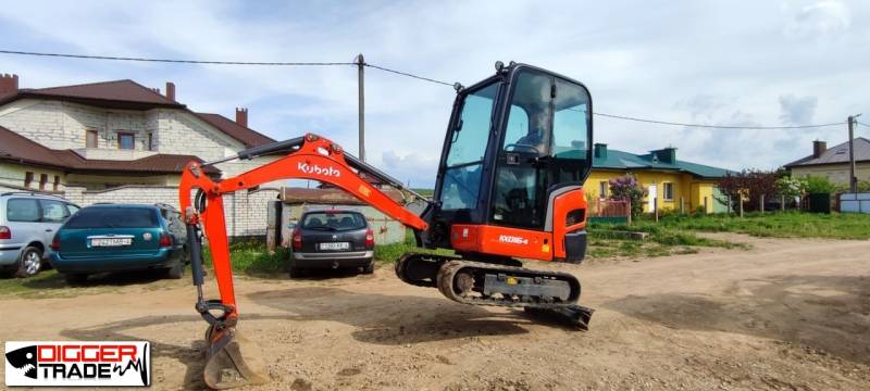 Мини экскаватор Kubota KX016-4, 2016-17г.в