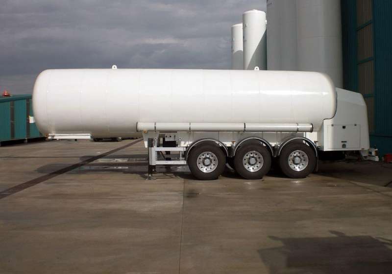 Цистерна для газов (азот/аргон/кислород), 30 м3