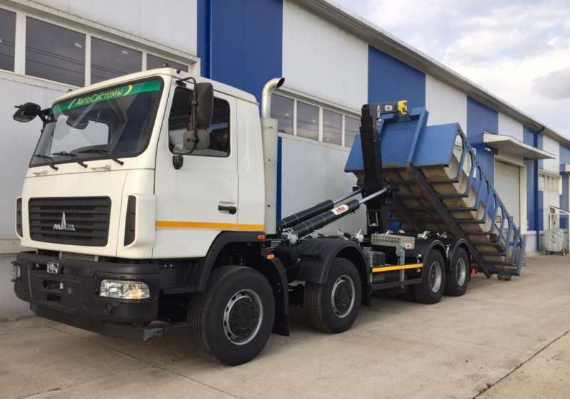 Ас-26М на шасси маз 6516С9-560-001 (нав. Hyvalift)