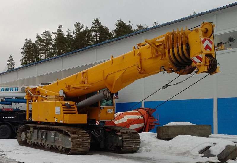 Кран Гусеничный liebherr LTR 1100