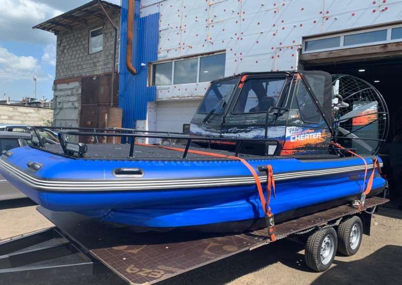 Аэролодка SibEX Cheater 200 л.с с пробегом Завод