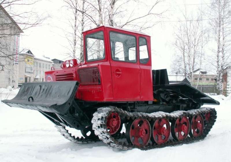 Тракторт тдт-55