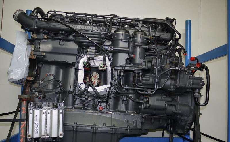 Scania DC-13124 Двигатель на Скания