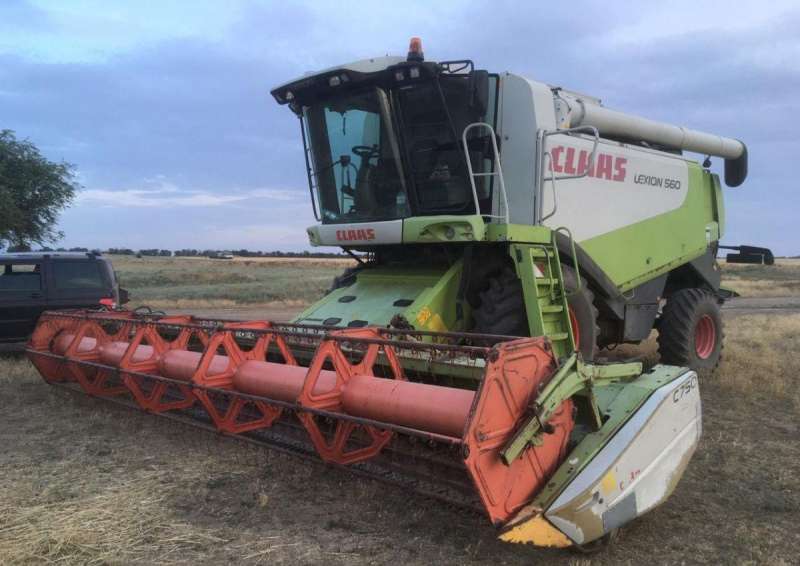 Комбайн claas lexion 560