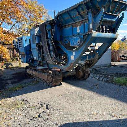 Щёковая дробилка Terex Pegson входное сопло 900х600