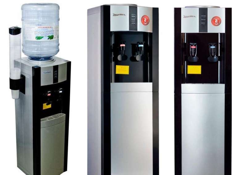 Кулер Aqua Work 16 LD / EN серебристо-черный