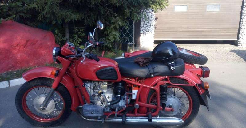 Продам мотоцикл Днепр мт 11 1991 г.в.Пробег 509 км