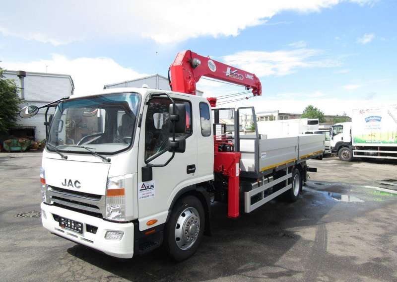 Кран-манипулятор JAC (Isuzu) N120 (12 т) unic 554