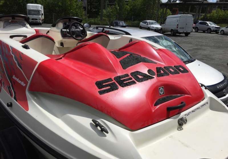 Катер Bombardier speedster twin rotax 1999