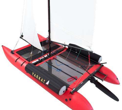 Надувной парусный катамаран Яркат 2020