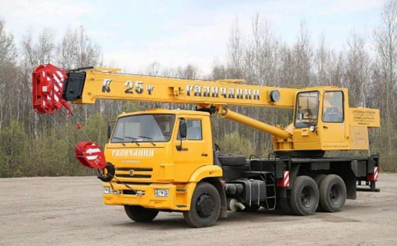 Автокран Галичанин 25тн кс-55713