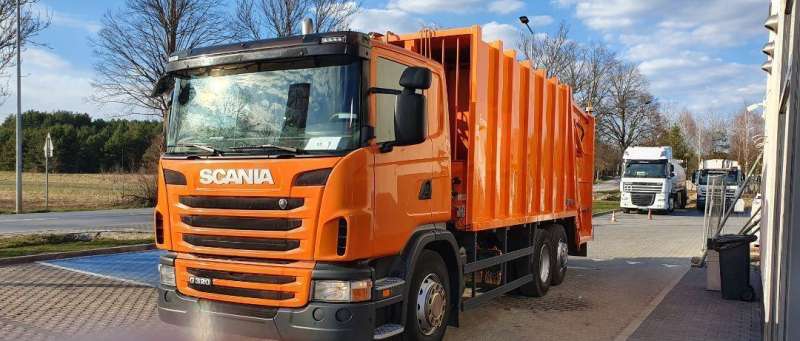 Мусоровоз Scania G320 (Haller 24 М)