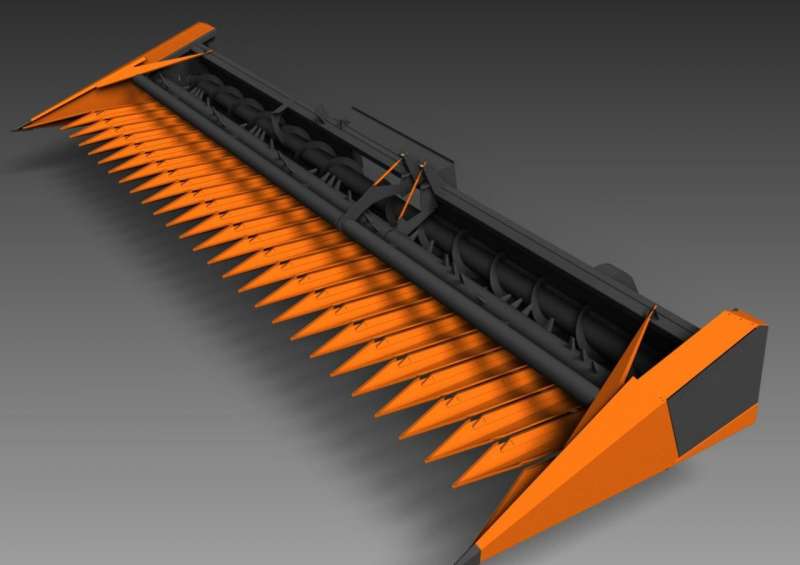 Жатка для уборки подсолнечника orange seed SFH 980