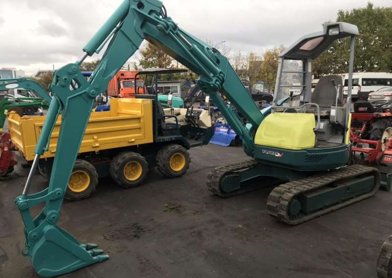 Японский миниэкскаватор Yanmar B3-3 глуб. коп 3.5m