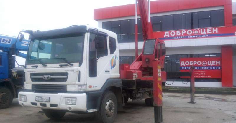 Автовышка daewoo novus - 45 метров