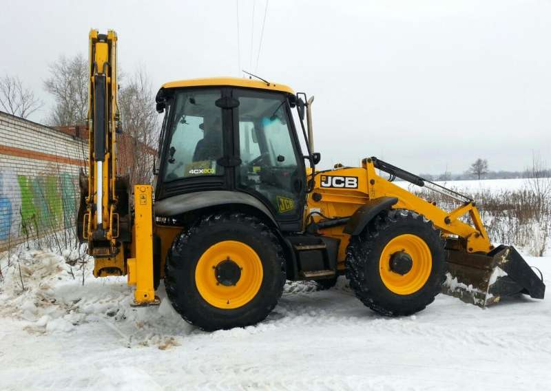 Аренда экскаватора-погрузчика jcb 4cx, планировка