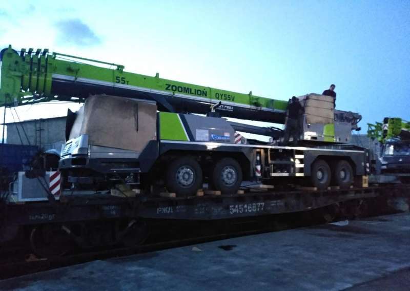 Автокран Zoomlion 55 тонн QY55V 2019 года
