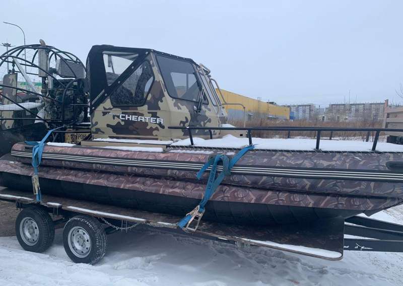 Аэролодка SibEX Cheater 200 л.с с пробегом Завод