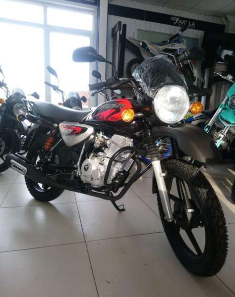 Мотоцикл Bajaj Boxer BM 125 X-5 передач черный