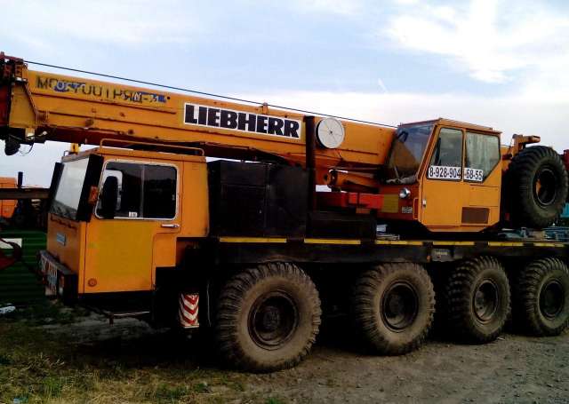 Автокран Либхер лтм 1050-4
