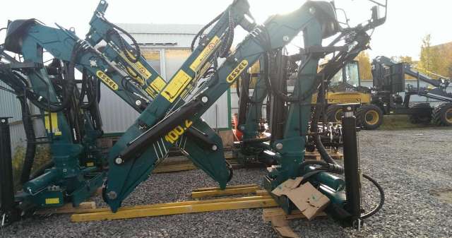 Манипулятор Essel 100Z для леса и металловоза