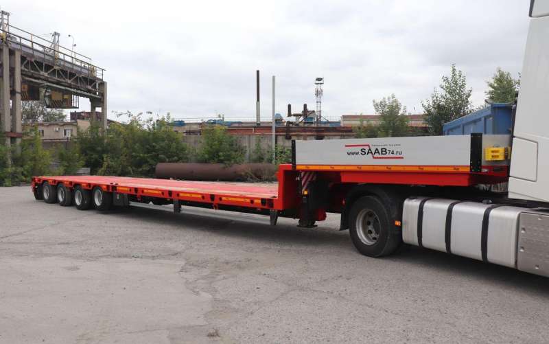 Полуприцеп трал (тяжеловоз) Saab 9891, 2021