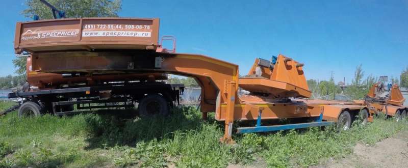 Полуприцеп - Балковоз (трубовоз) 75 тон 5 осей