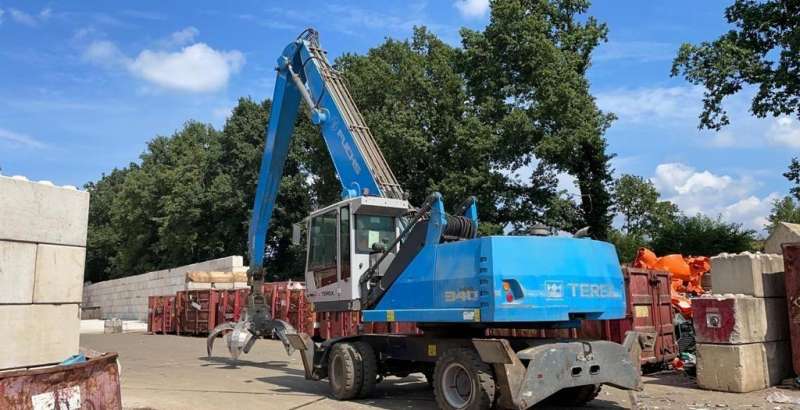 Грейферный погрузчик (перегружатель) FUCHS MHL 340, 201