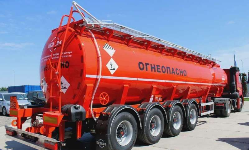 Полуприцеп химическая цистерна Bonum Нефтевоз, 2022