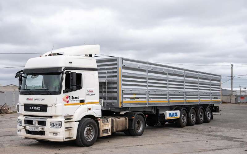 Полуприцеп зерновоз Maral 60м3, 2021
