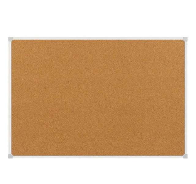 Доска пробковая 100х150 см. Алюминиевая рама