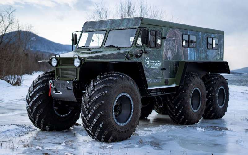 Снегоболотоход Север-Трак 3360 Профи 6х6