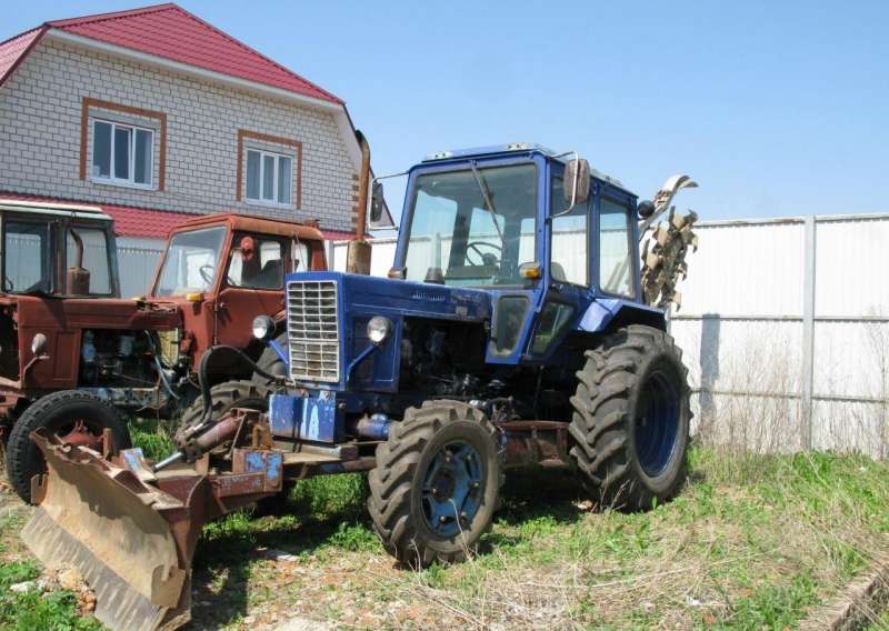 Экскаватор траншейный этц-1607/мтз-82.1 бара