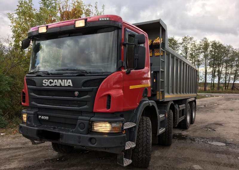 Самосвал Скания Scania p400 8/4 Man Volvo 2013года