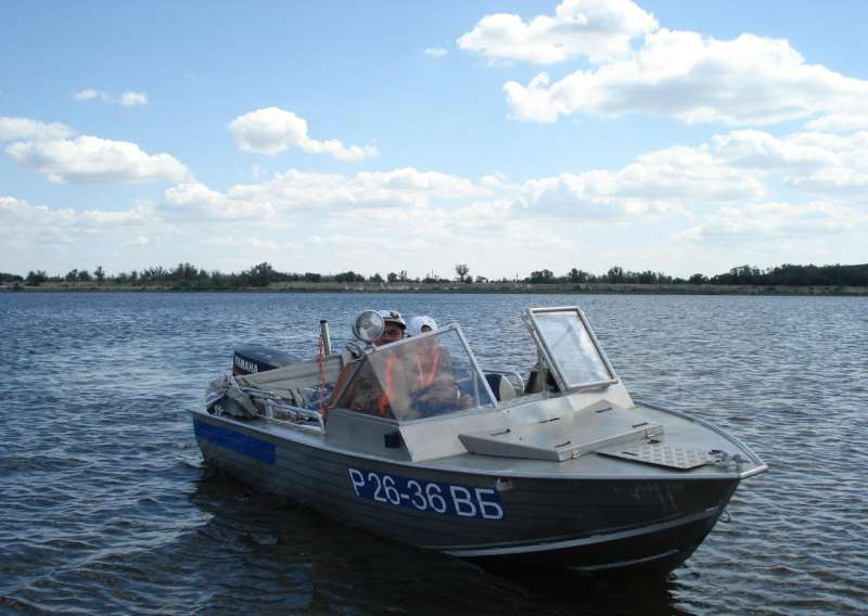 Моторная лодка Вельбот 45М с Ямаха 55 betl