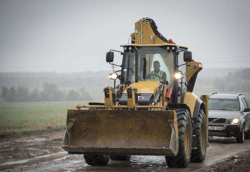 Экскаватор-погрузчик CAT 434, 2021