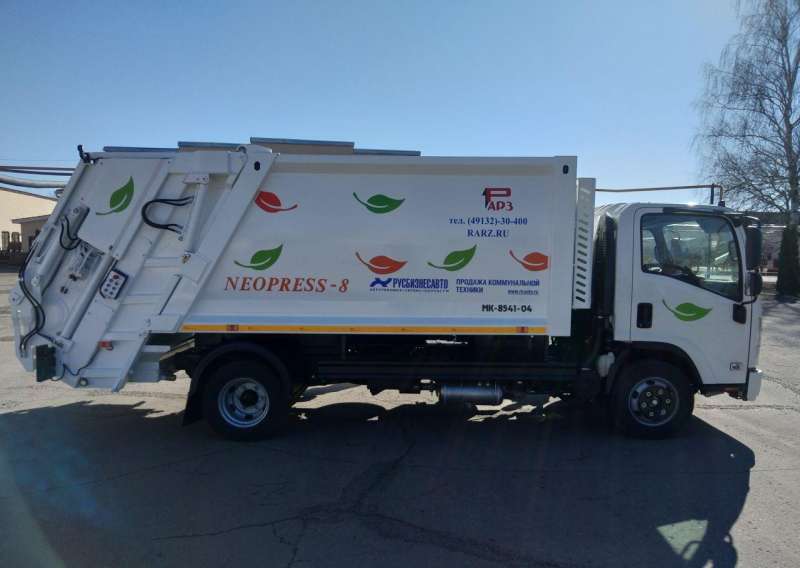 Мусоровоз мк-8541-04 на шасси isuzu-NQR90L-K