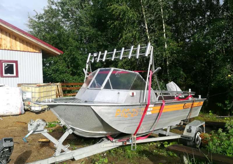 Комплект Wellboat 43, honda 40, прицеп