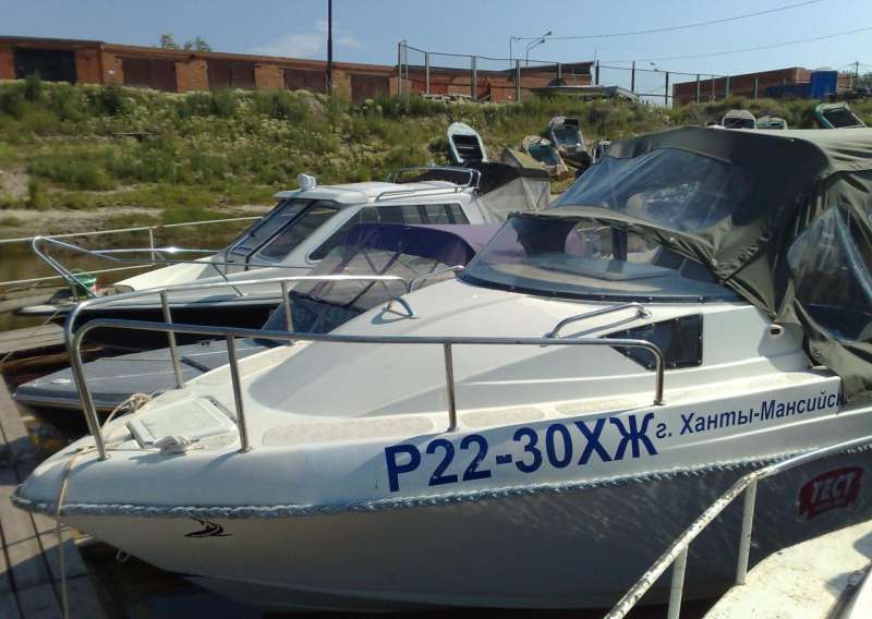 Катер "Легант-515" с "Меркурий-100"