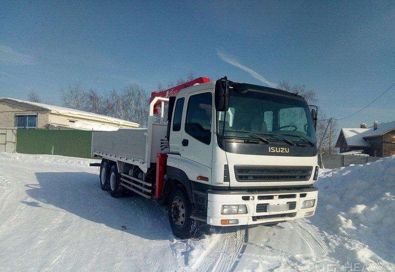 Кран-манипулятор isuzu Giga c кму unic UR-V504 201